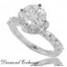 1.90 CT Lady's Round Cut Diamond Engagement Ring